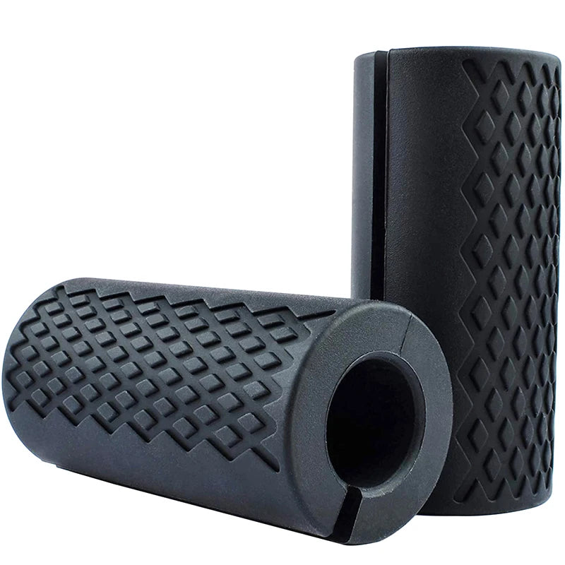 Pair Barbell Dumbbell Booster Grip – Portable Fitness Equipment Accessories for Increased Friction & Injury Prevention