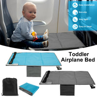 Kids Airplane Bed Footrest Hammock – Portable Seat Extender for Travel with Toddlers