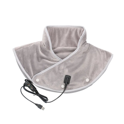 USB Heated Neck & Shoulder Massager - Cervical Support Wrap