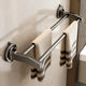 No-hole Suction Cup Towel Rack – Wall Mounted Bathroom Towel Shelf with Integrated Toilet Towel Bar