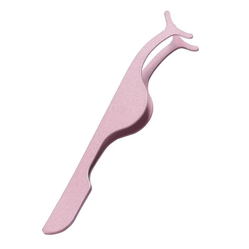 False Eyelash Tweezers & Curler - Lash Applicator & Extension Tool