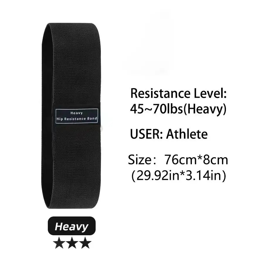 Fabric Resistance Bands for Squat Glute Workout & Hip Exercise