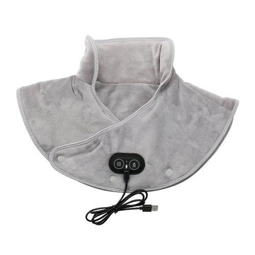 USB Heated Neck & Shoulder Massager - Cervical Support Wrap