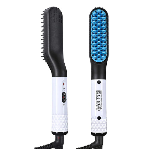 Hot Comb Straightener Electric Negative Ion Heating Comb For Men Beard