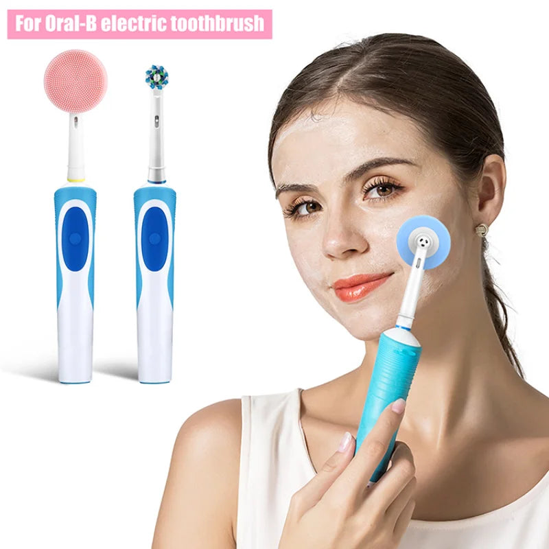Replacement Brush Heads for Oral-B – Silicone Face Cleansing & Massage Brush Head