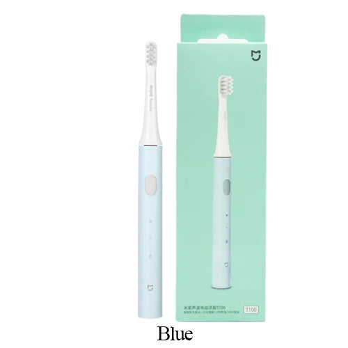 Xiaomi Mijia T100 Sonic Electric Toothbrush, USB Rechargeable, IPX7 Waterproof, 2 Modes, with Zone Reminder