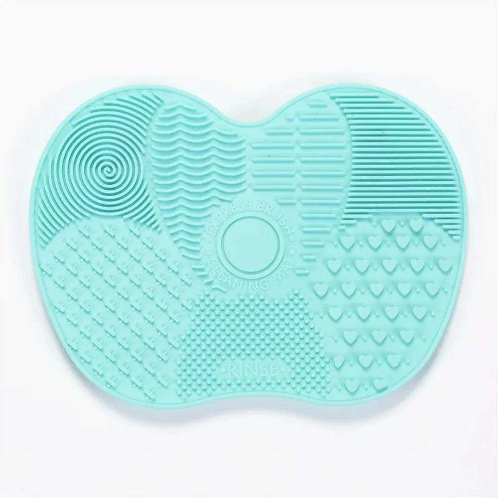 Silicone Brush Cleaner Cosmetic Make Up Washing Brush Gel Cleaning Mat Foundation Makeup Brush Cleaner Pad Scrubbe Board