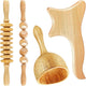 Wooden Therapy Massage Set – Anti-Cellulite & Body Slimming Gua Sha Tools (2/4/6/8PCS)