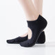 Bandage Yoga Socks for Women – Non-Slip Cotton Pilates, Ballet, Dance & Gym Workout Socks with Grip