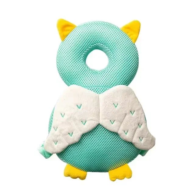 Baby Anti-Fall Head Pillow – Toddler Head Protection Pad, Cartoon Design, Breathable Cushion