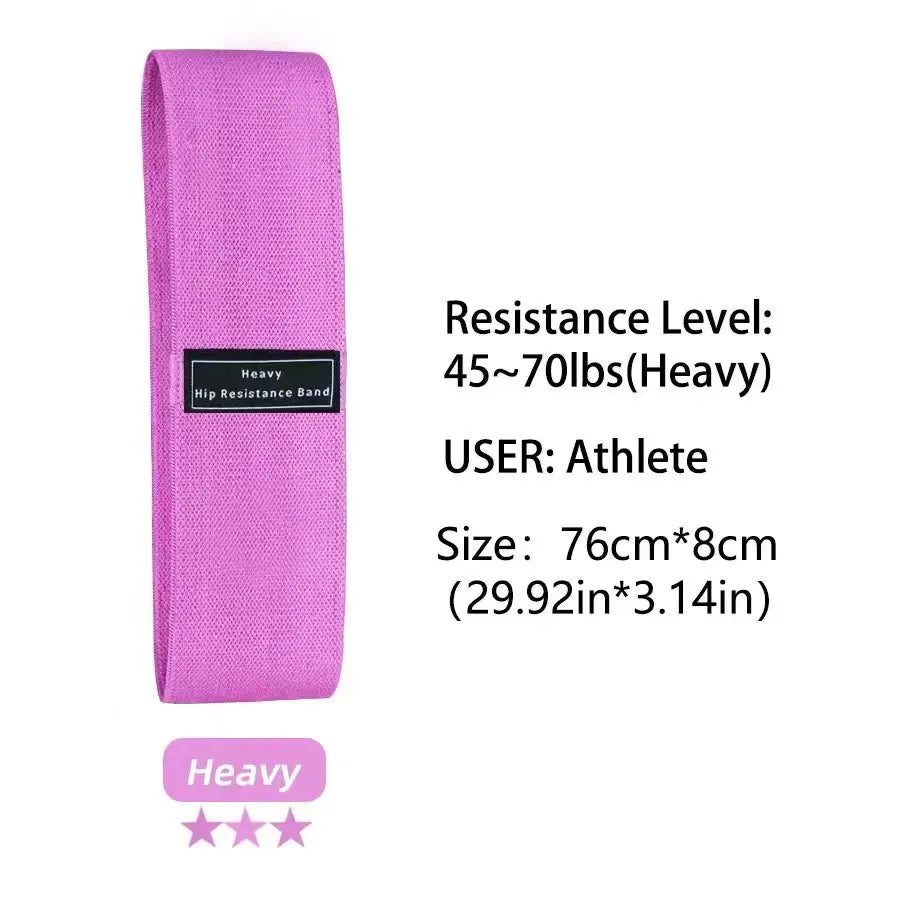 Fabric Resistance Bands for Squat Glute Workout & Hip Exercise