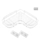 Bathroom Shelf Shower Wall Mount Shampoo Storage Holder with Suction Cup - No Drilling Kitchen Storage