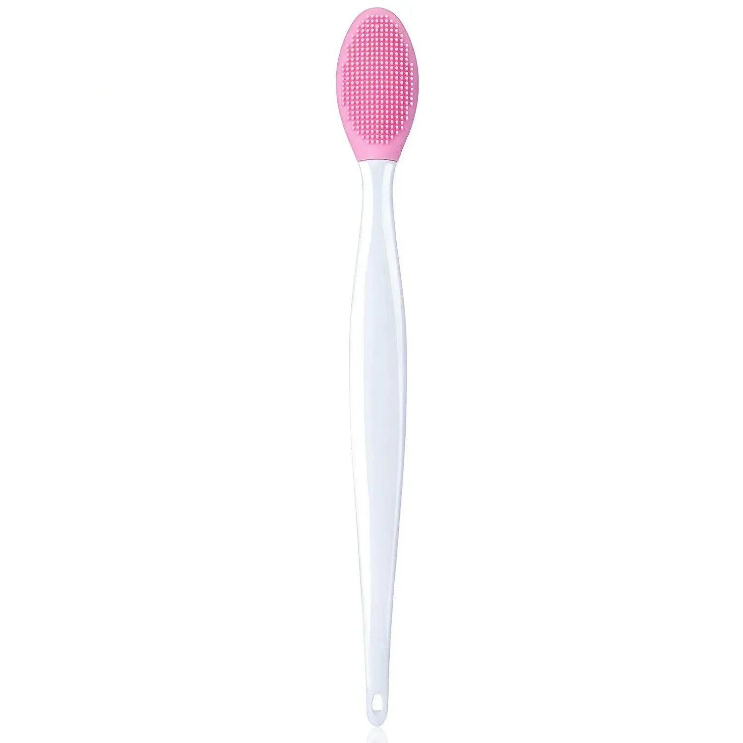 2pc Silicone Skin Care Lip Exfoliating & Nose Cleaning Brush – Blackhead Removal & Facial Scrub Tool, Double-Sided for Deep Cleansing