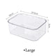 Transparent Acrylic Cosmetics Storage Box with Lid - Waterproof and Dustproof Organizer for Jewelry & Makeup