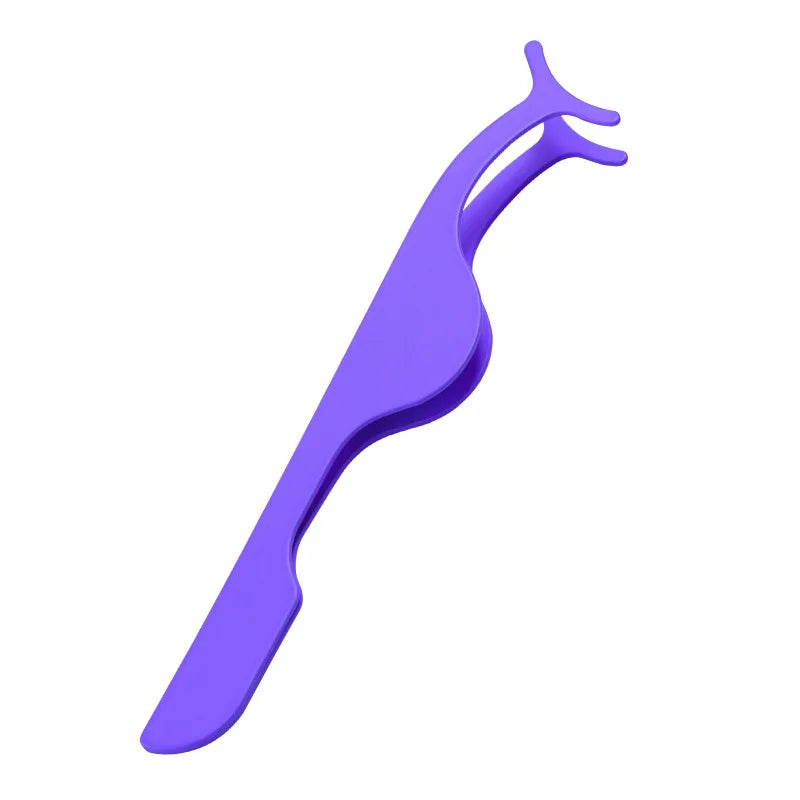 False Eyelash Tweezers – Lash Applicator Tool for Extensions, Curling, and Precision Makeup Application
