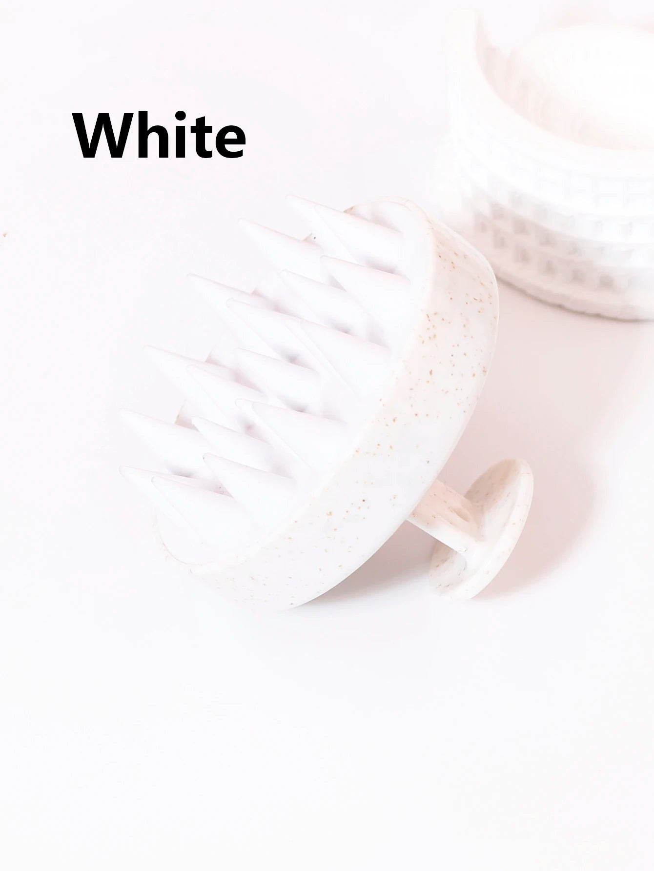 Silicone Scalp Massage Comb – Soft Hair Wash Brush for Wigs, Body Massage & Shower SPA