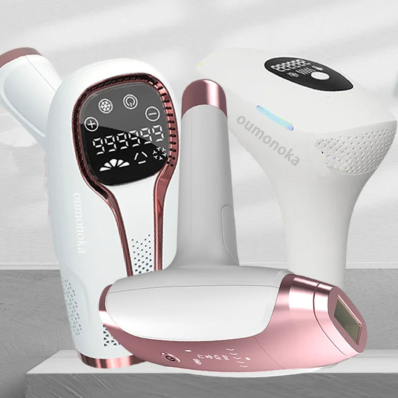 IPL Laser Epilator 999,999 Flashes Painless Hair Removal for Women & Men, Bikini & Body Trimmer, Home Use