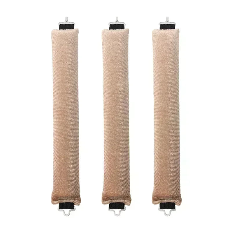 Heatless Hair Curler Set - Satin Sleeping Cap & Curling Rods for No Heat Curls