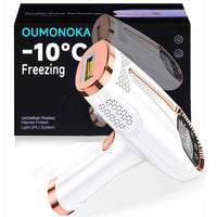 IPL 999,999 Flashes Laser Epilator, Painless Permanent Hair Removal Device for Women and Men, Bikini & Body Use
