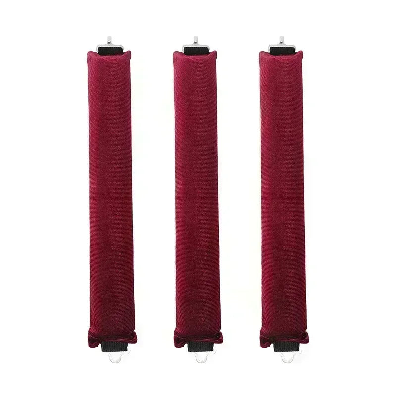 Heatless Hair Curler Set - Satin Sleeping Cap & Curling Rods for No Heat Curls