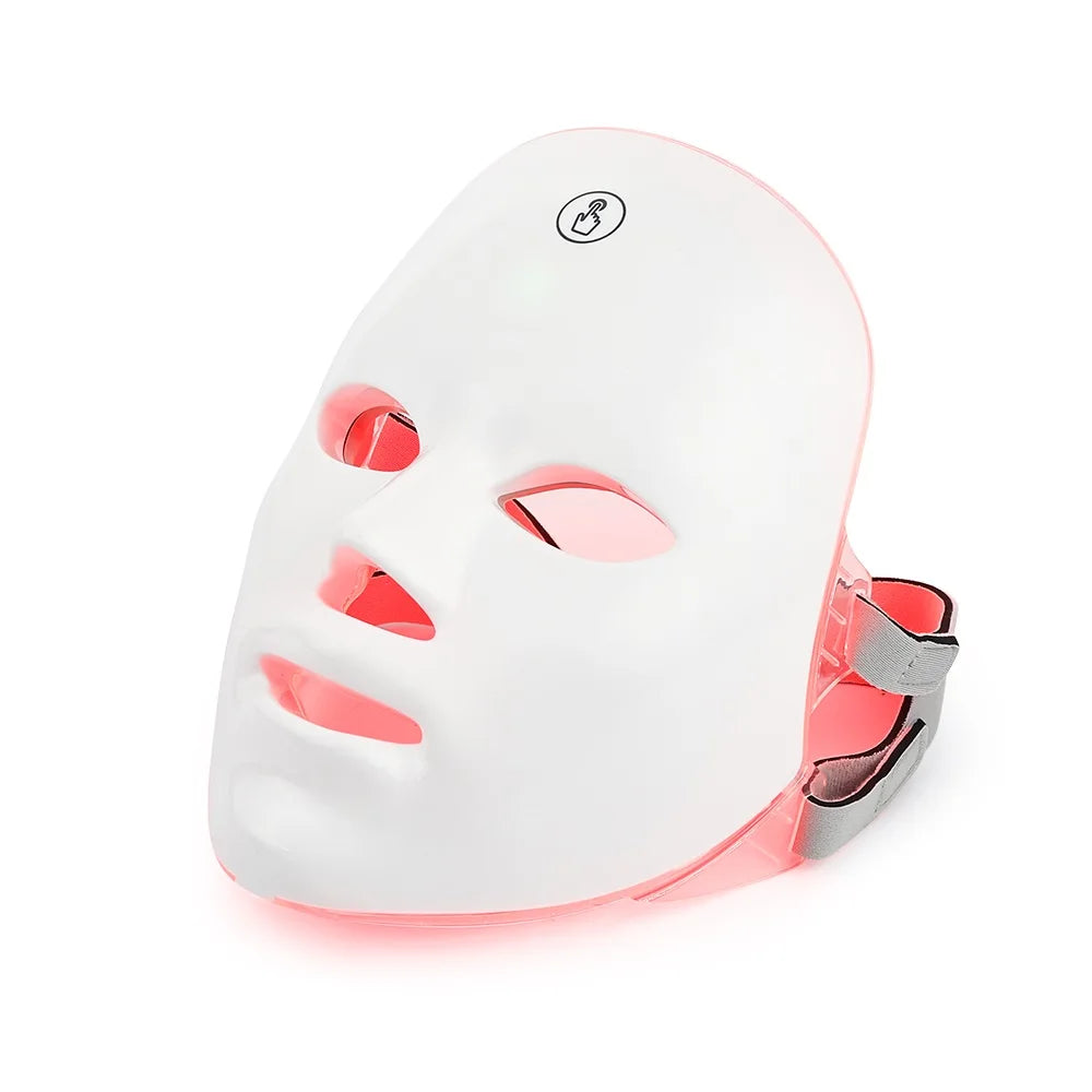 Rechargeable Facial LED Mask 7 Colors LED  Beauty Mask Skin