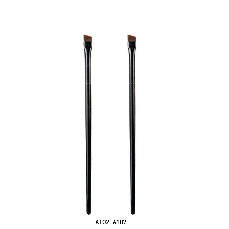 1/2 Pcs Blade Makeup Brush – Angled Eyebrow & Flat Fine Eyeliner Brush, Professional Brow & Liner Tool