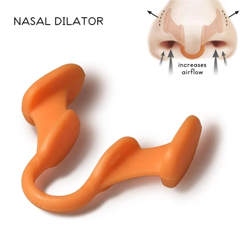 Silicone Nose Clip Anti Snoring Nasal Dilator Stop Snore Aid Easy/1Pc