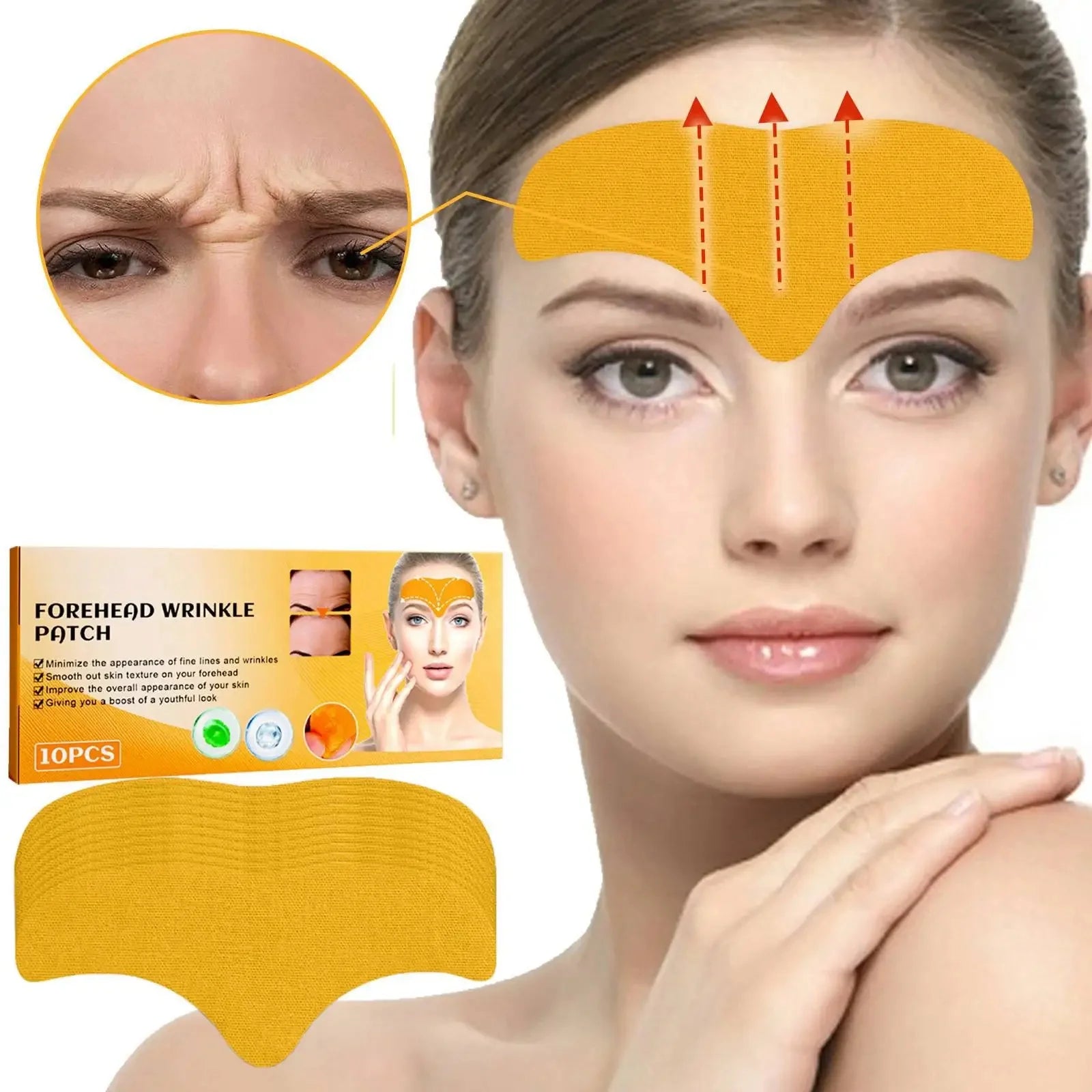 Wrinkle Patch Face Wrinkle Patch Lift Face Firming 10pcs