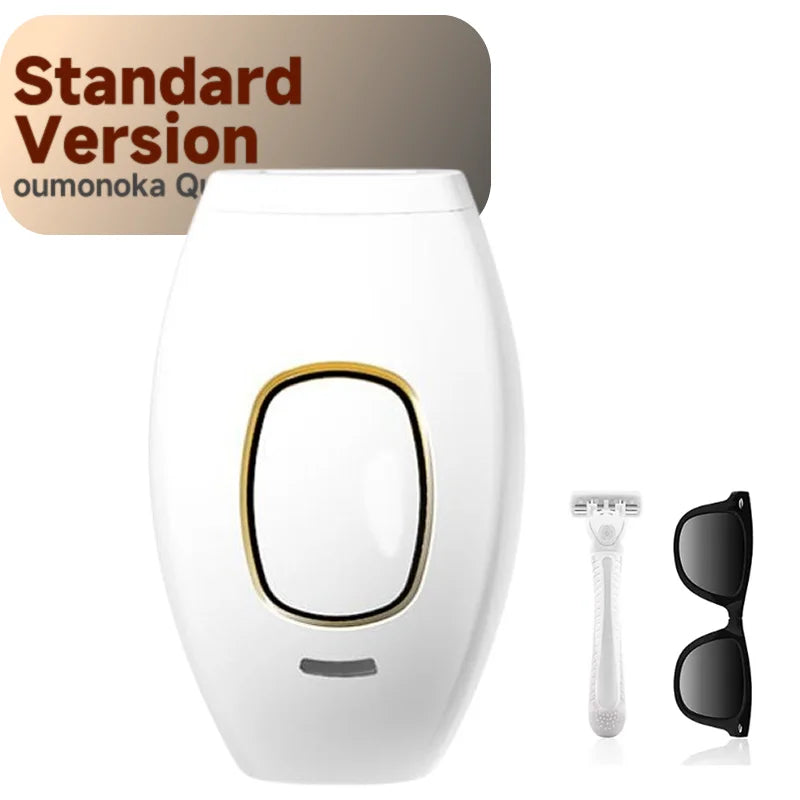 IPL Laser Epilator 999,999 Flashes Painless Hair Removal for Women & Men, Bikini & Body Trimmer, Home Use