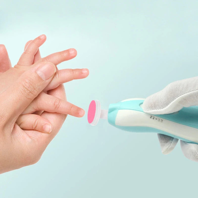 Baby Nail File Pads – Replacement Grinding Heads for Electric Nail Trimmer, Safe and Gentle Manicure for Babies