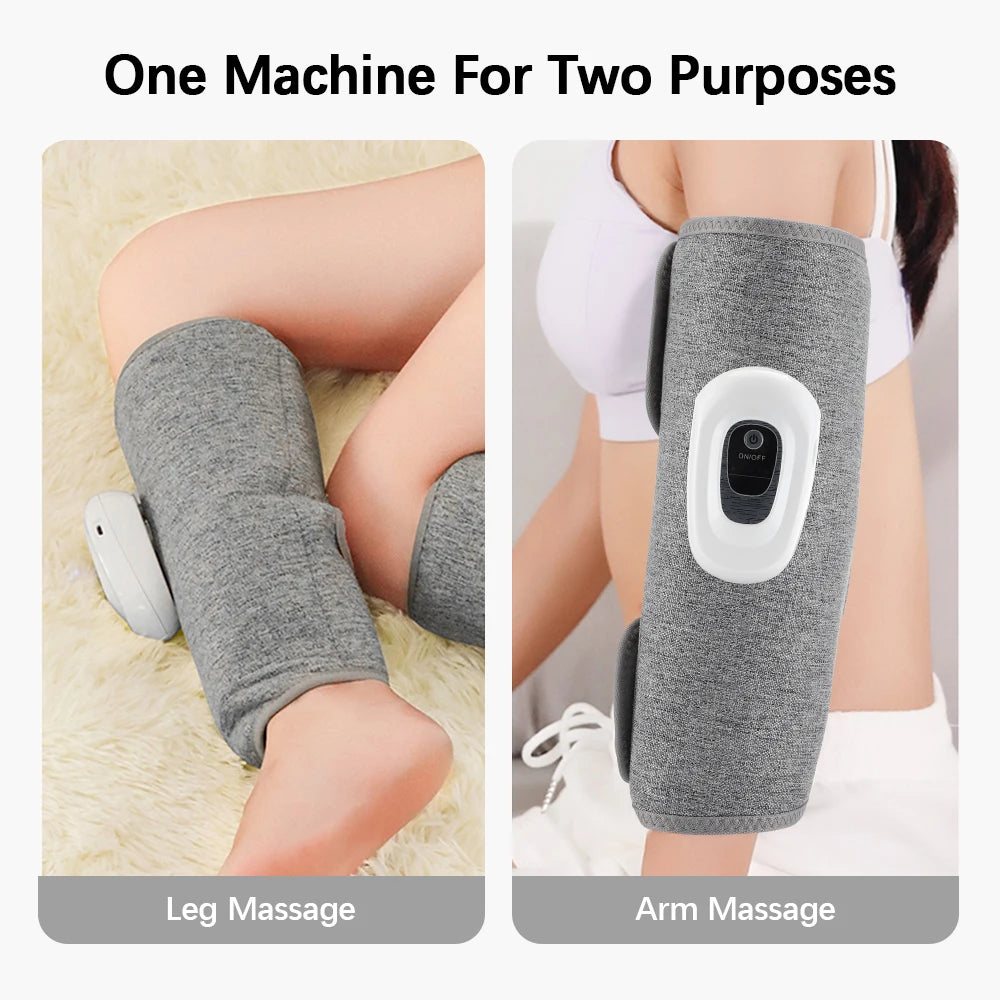 Wireless 360° Air Compression Calf Massager – 3-Mode Electric Airbag