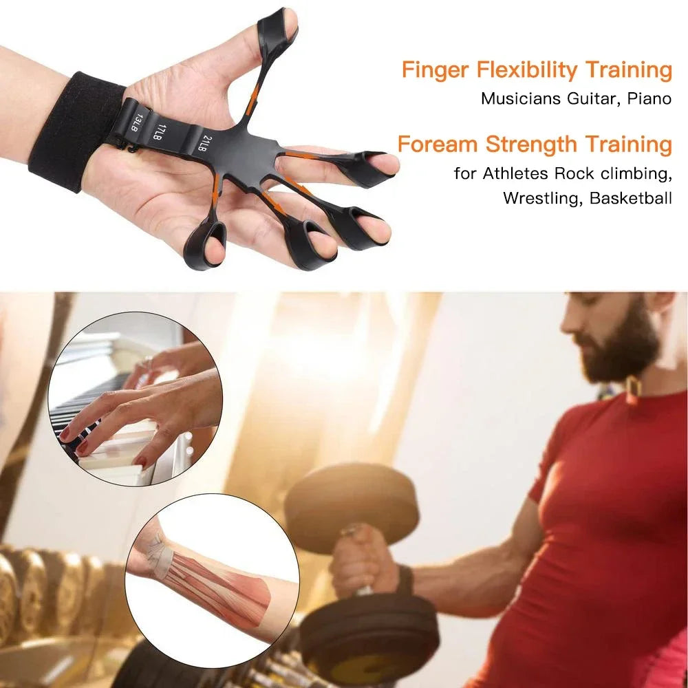 Adjustable Heavy Hand Gripper Fitness Hand Exerciser Grip Wrist - 5-60Kg