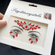 3D Rhinestone Face Tattoo Stickers Colored Glitter Crystal/1Pcs