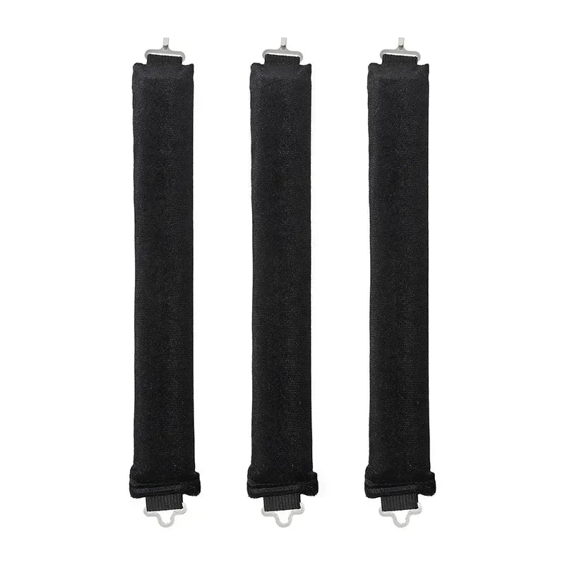 Heatless Hair Curler Set - Satin Sleeping Cap & Curling Rods for No Heat Curls
