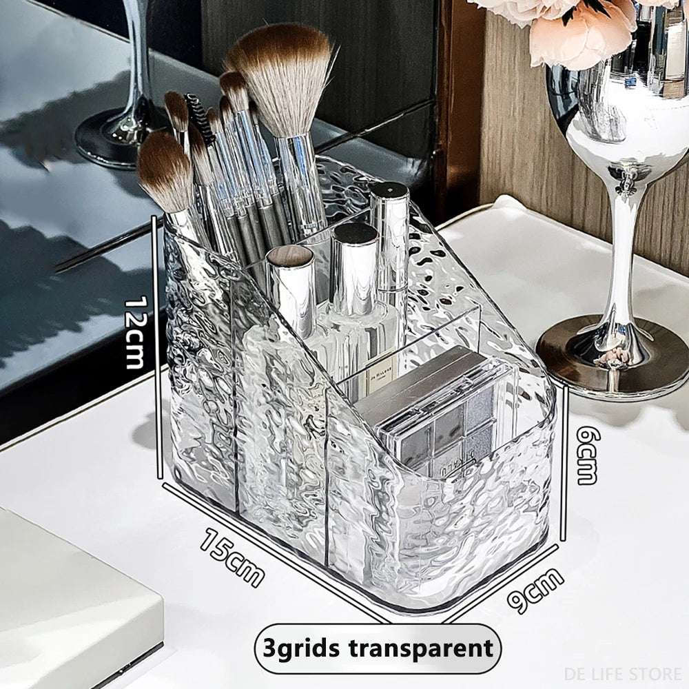 Makeup Storage Organizer - Clear Skincare Organizer for Vanity, Lipstick, Cosmetic, and Perfume Holder