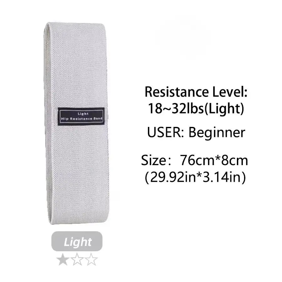 Fabric Resistance Bands for Squat Glute Workout & Hip Exercise