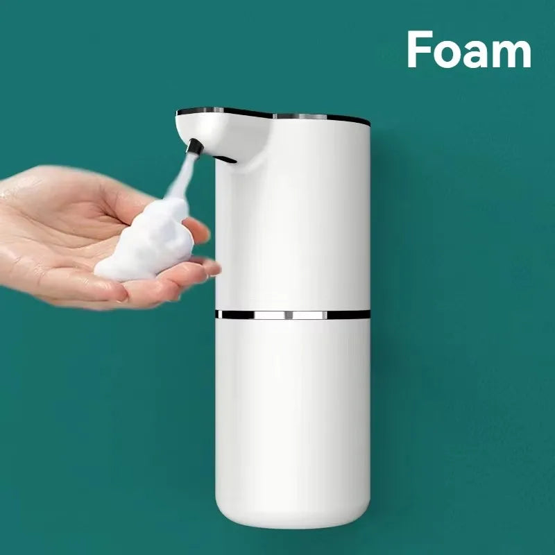 Automatic Touchless Foaming Soap Dispenser – 380ml USB Rechargeable, 4-Level Adjustable Foam for Kitchen & Bathroom