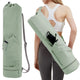 Yoga Mat Bag with Water Bottle Pocket & Wet Bag – Shoulder Strap & Multifunctional Storage