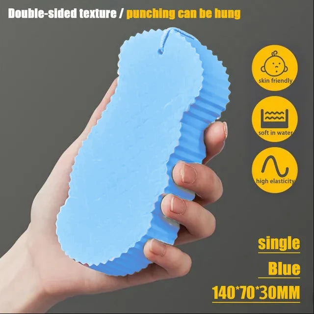 Soft Sponge Exfoliating Body Scrubber for Bath and Shower Skin Remover