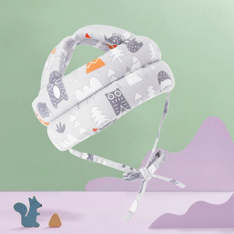 Toddler Baby Head Protection Pillow – Soft Cotton Anti-Fall Safety Cap, Learn to Walk Crash Cushion, Infant Head Care Helmet