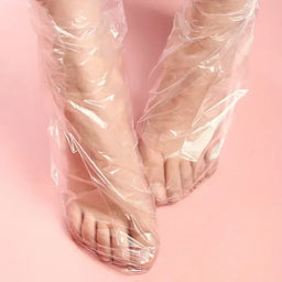 Transparent Disposable Foot Bags - Detox SPA Covers for Pedicure Prevention