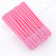 50 Pcs Eyelash Makeup Brushes – Diamond Handle Crystal Mascara Wands
