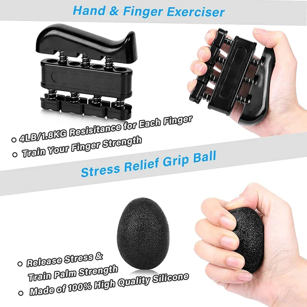 Adjustable Heavy Hand Gripper Fitness Hand Exerciser Grip Wrist - 5-60Kg