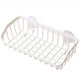 Multifunctional Suction Cup Dish Sponge Holder – Hanging Storage Rack for Kitchen