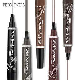 4-Point Eyebrow Pen – Long-Lasting Waterproof Liquid Microblading Tattoo Pencil for Natural Brows