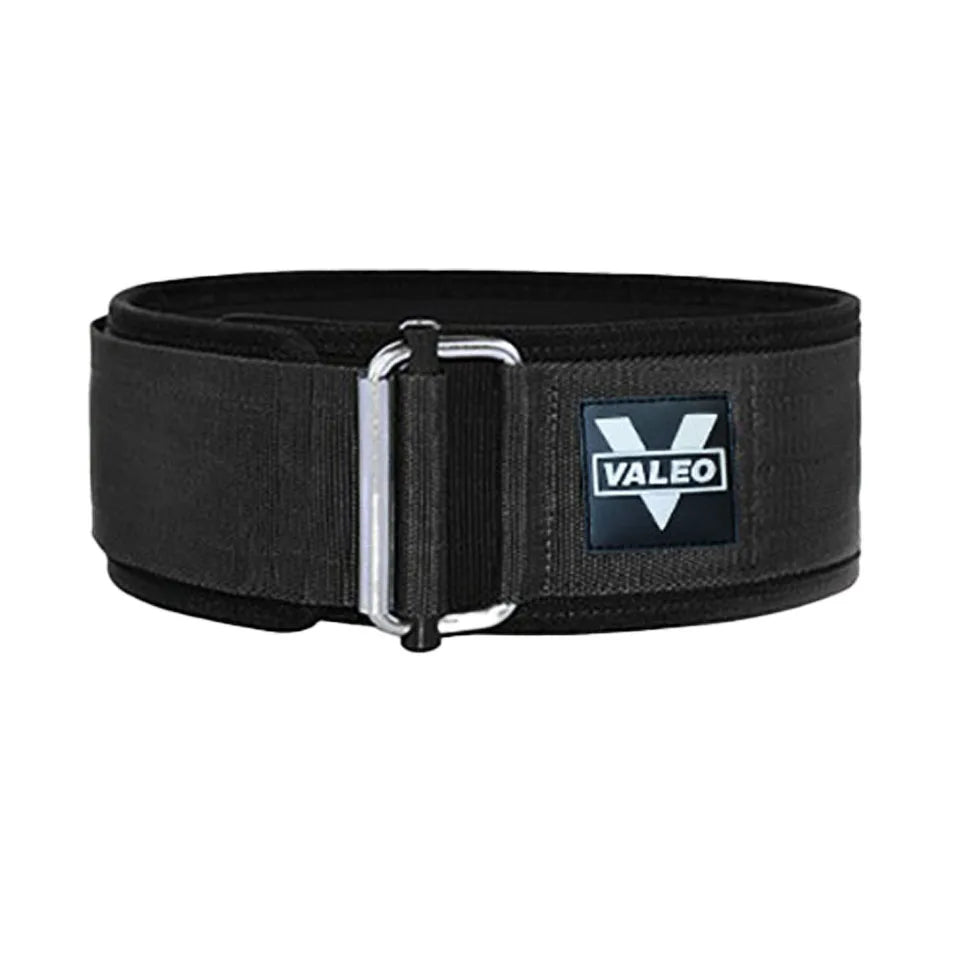 Quick-Locking Weightlifting Belt – Adjustable Nylon Gym Belt for Deadlifting, Squatting & Back Support for Men & Women