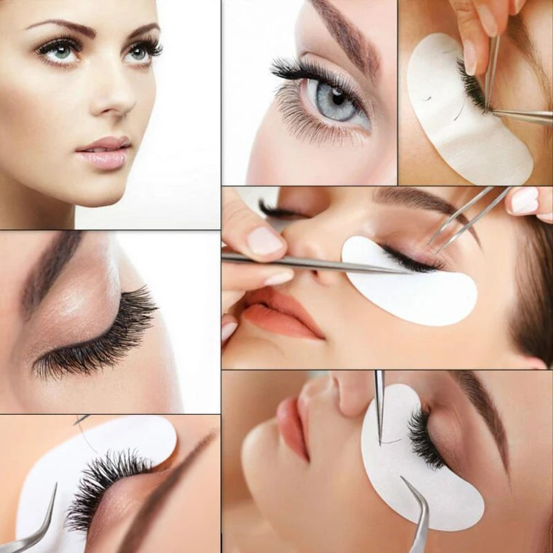 eye patches eyelash extension under eyelashes fake lashes - 100pairs