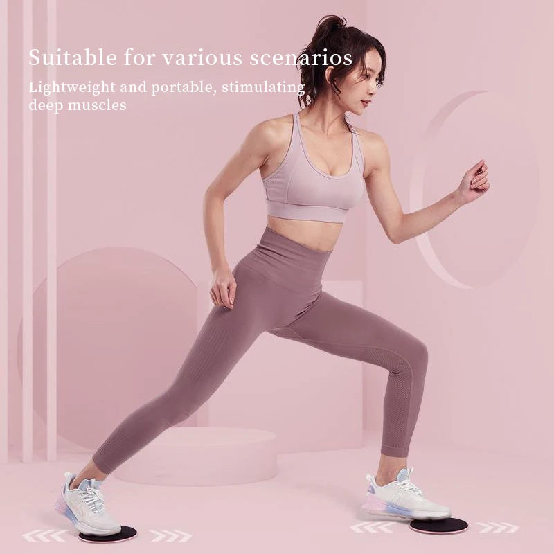 2 Pcs Fitness Core Sliders – Gliding Discs for Full-Body Workouts & Abdominal Training