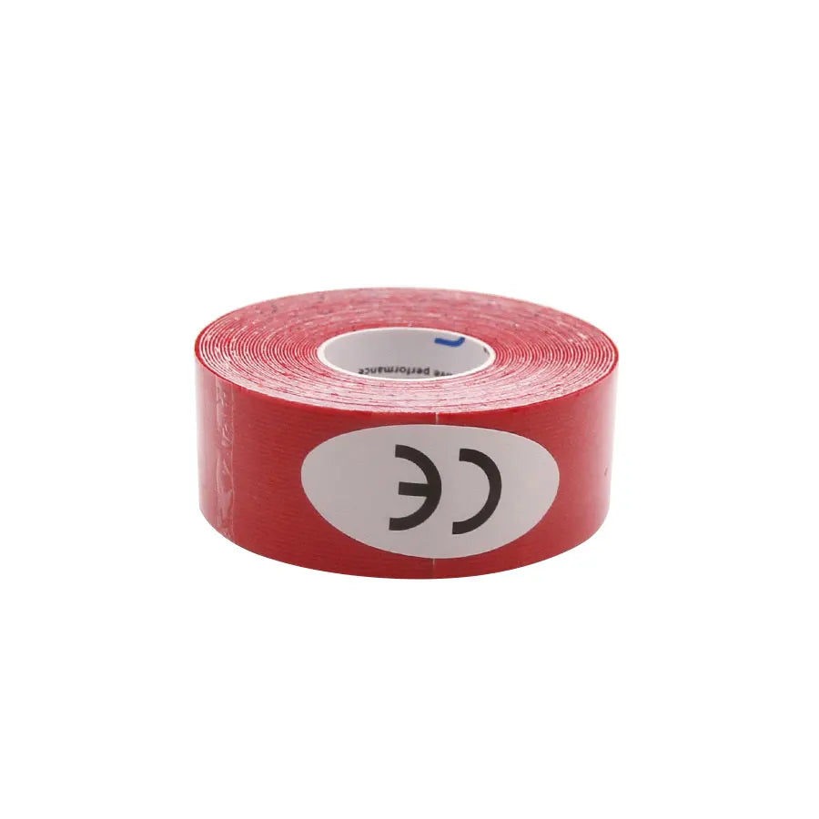 Kinesiology Tape – Cotton Elastic Bandage for Face & Body, Breathable Adhesive for Pain Relief & Muscle Support (2.5 cm)