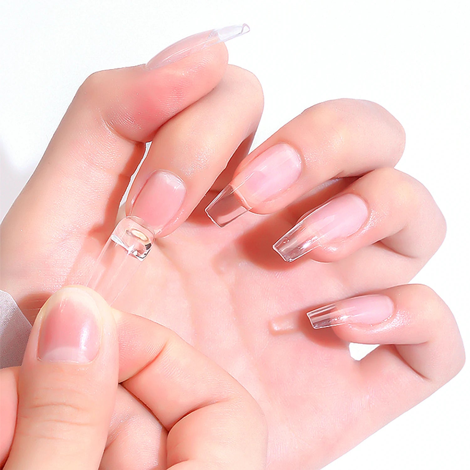 Nail Tips Glue Gel – Strong Adhesive for False Nails, Press-On Tips, Rhinestones & Resin Gems, 15ml